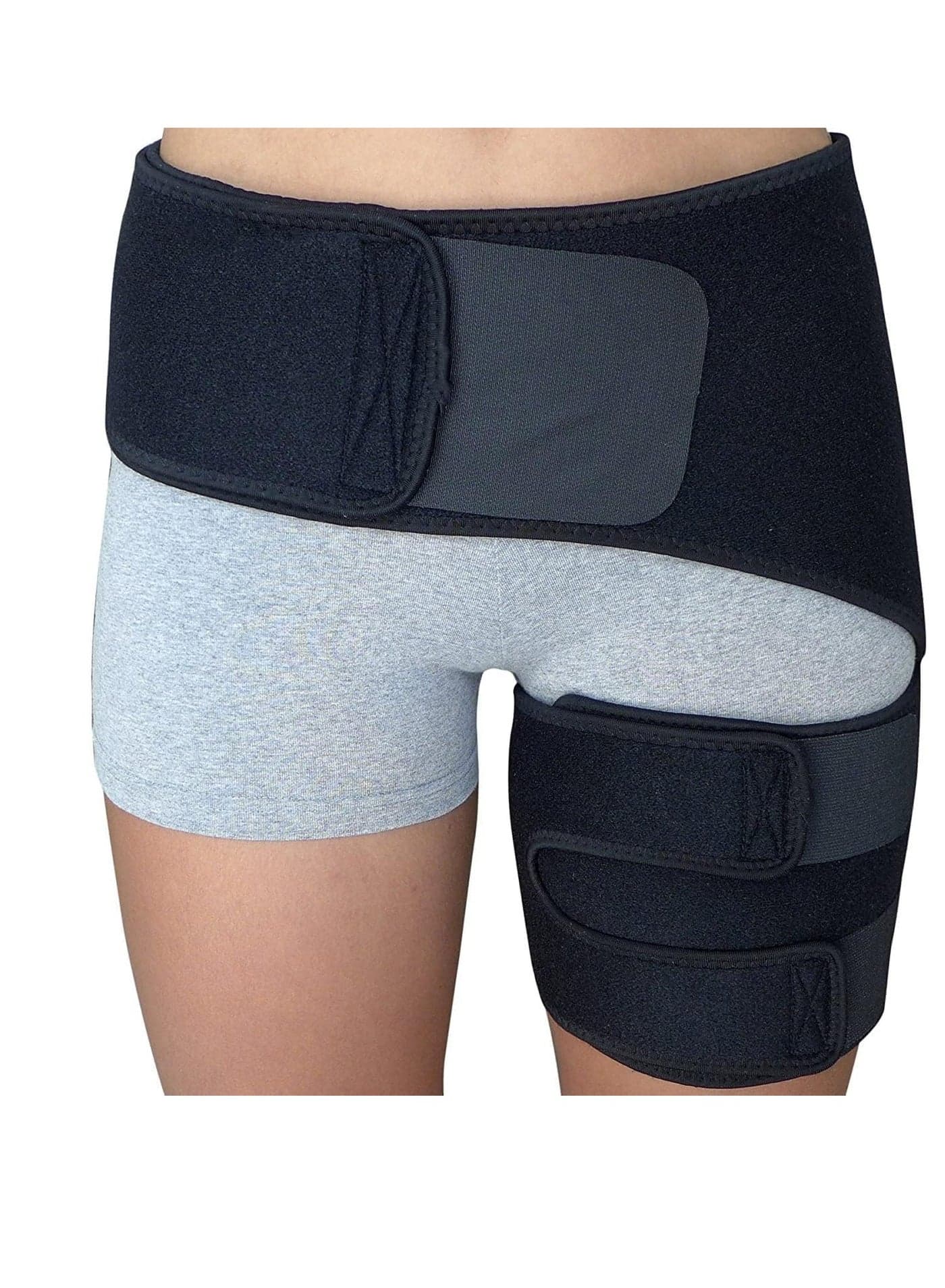 Hip Brace Sciatica Pain Relief Brace Thigh Supports Thigh Hamstring Compression Support Wrap for Sciatica Pain Relief