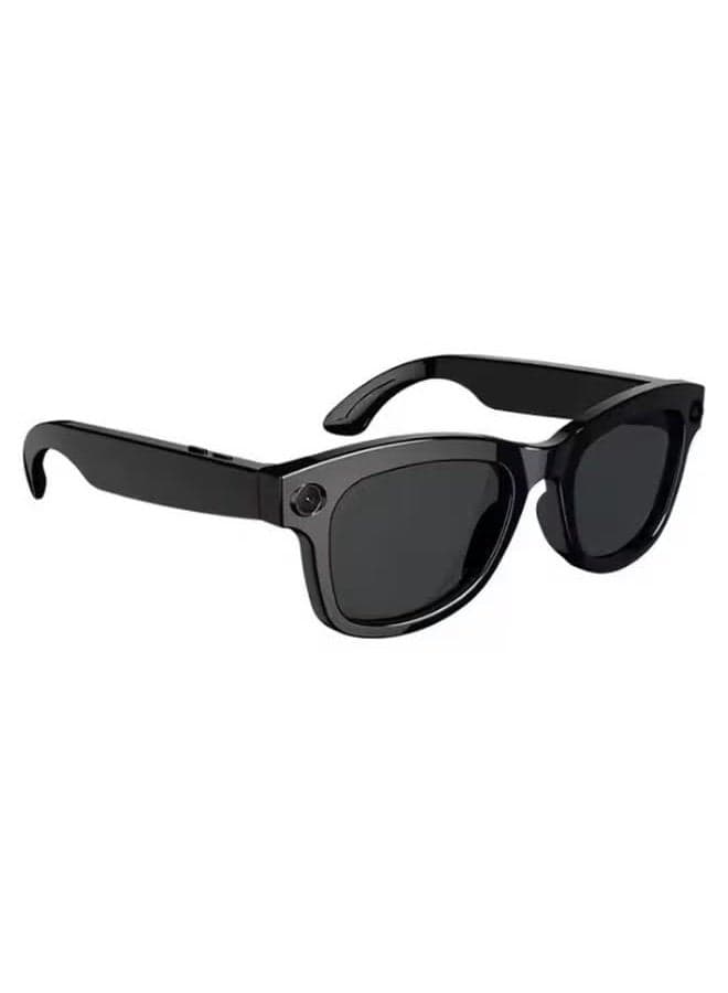 M01 Smart AI Glasses HD 1080P Video Recording Anti Blue Light WiFi Bluetooth 5.3 AI Translation Sunglasses Black