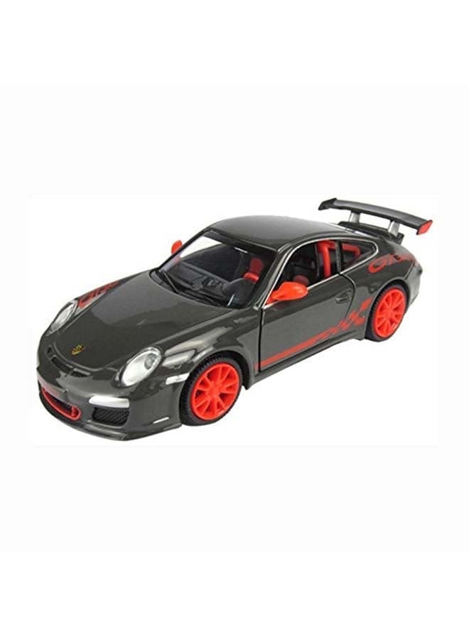 Porsche 911 GT3 RS Dark Grey | DieCast Replica, Ultimate Collector's Item, American Muscle Cars | Toy Vehicles, Metal Toy Car Model Pull Back Collection | Size 1:32, For Kids 3+