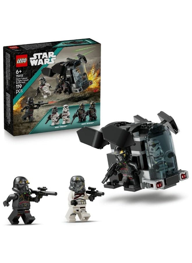 Star Wars Death Trooper & Night Trooper Battle Pack 75412 (Age 6+, 119 Pieces)