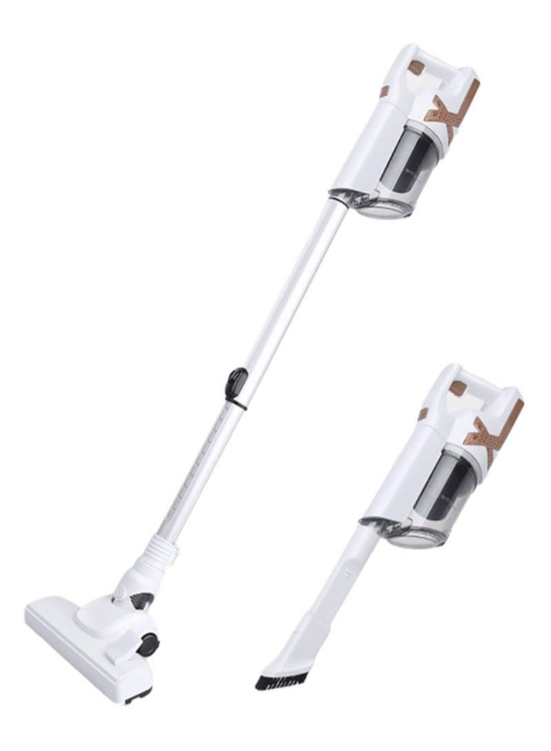 Stick & Handheld Vacuum Cleaner, HEPA Filter, Handheld & Stick, 0.5L Dust Bag Capacity, 700W Powerful Motor, Transparent Dust Cup for Easy Check, Lightweight Body & Low Noise,SV-1300 White