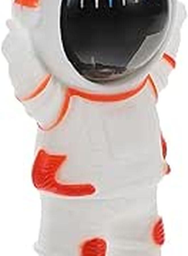 Orange Astronaut Mini Car Dashboard Compass Vehicle Interior Decor Accessory