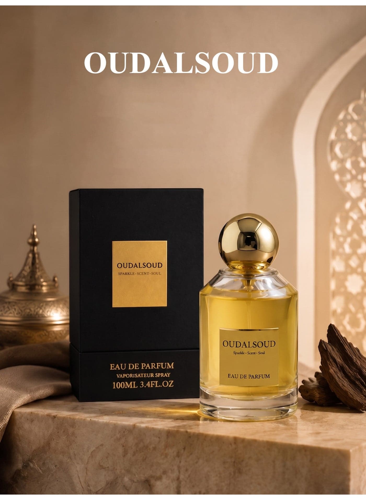 Amber Oud 100ml EDP/Woody Fragrance Perfume/40% Fragrance Concentration-Fragrance Stays on Clothes for 12 hours, On Skin for 8 hours/For Men and Women/Perfect for Office, Dating, and Gift Giving