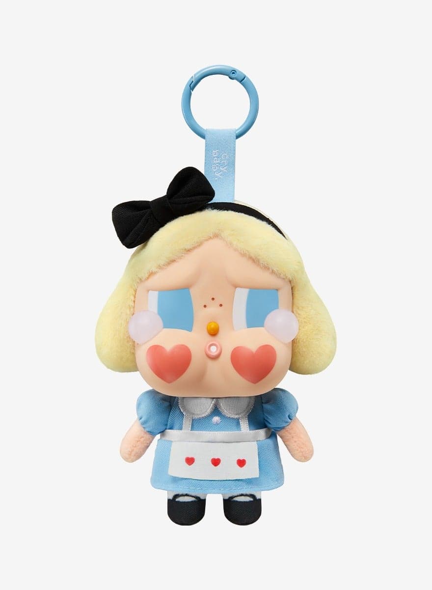 Doll pendant 1 piece of CRY BABY tears vinyl face plush doll classic series bag pendant accessories(High quality version)