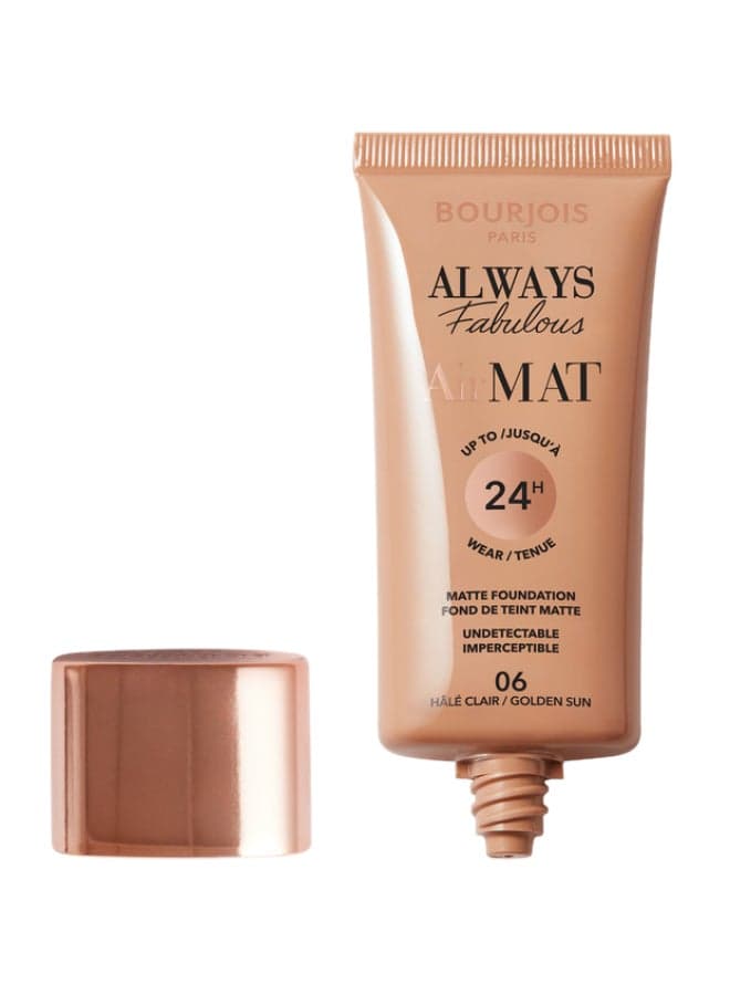 Always Fabulous Air Mat Foundation - 006 - Golden Sun, 30ml