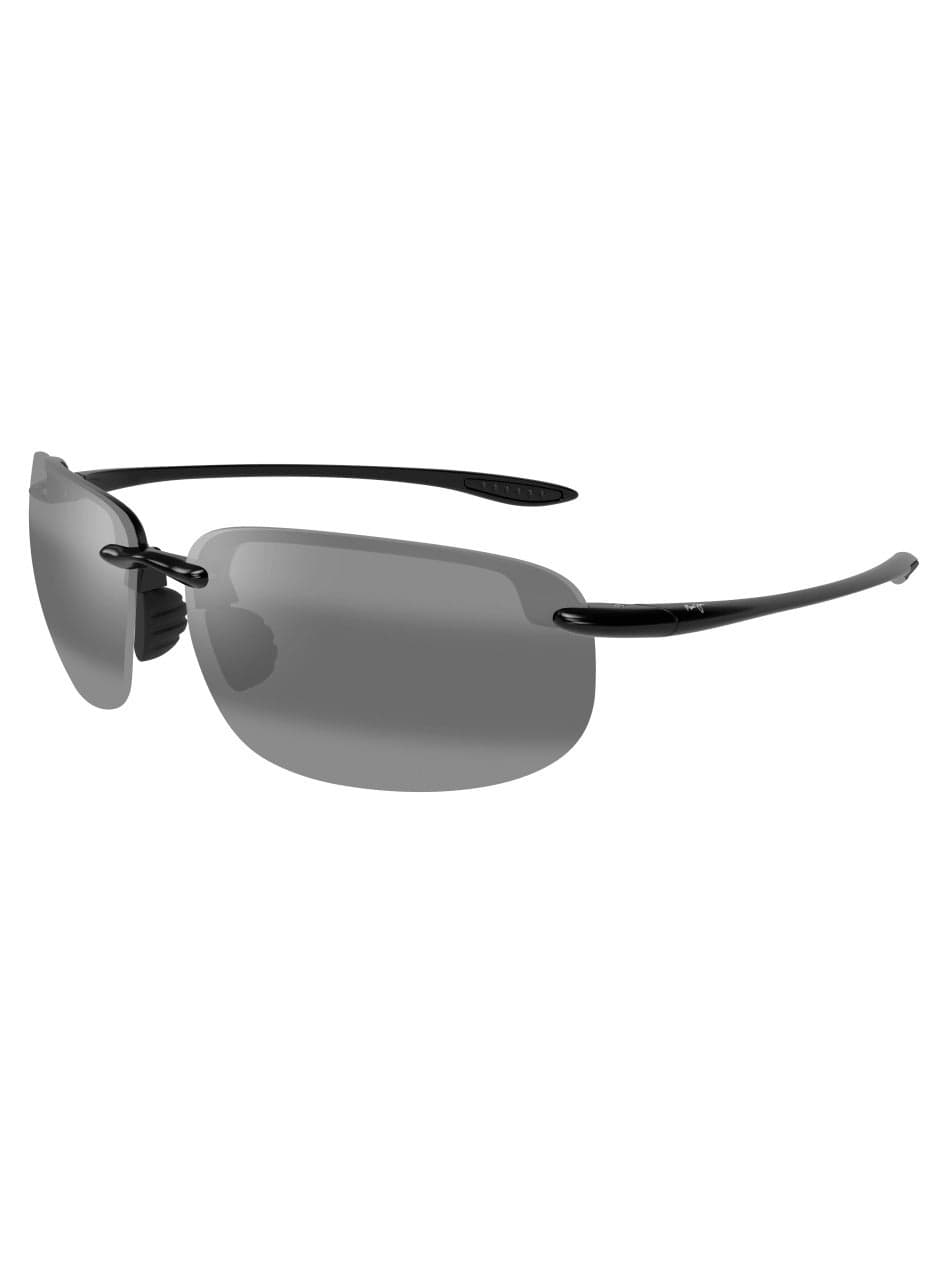 Maui Jim Ho'okipa XLarge 456-02 Unisex Polarized Rectangular Sunglasses – 68 mm Lens Size