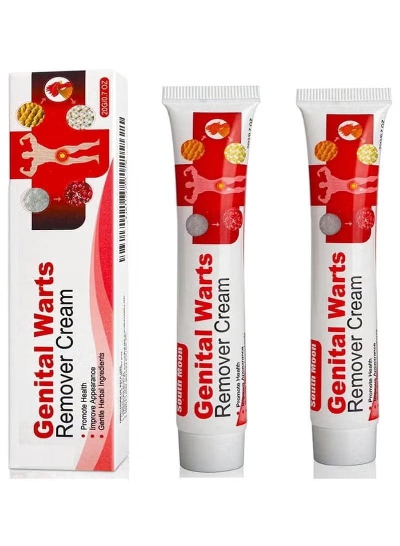 Wart Ointment With Salicylic Acid, Fast Acting Wart Remover For Common Warts, Plantar Warts, Corns, And Other Skin Growths, Safe And Effective Ointment (2pcs)