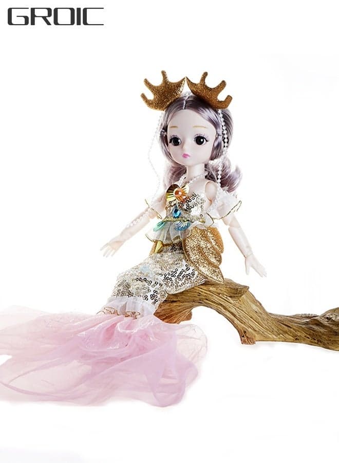 Mermaid Princess Doll, Singing Storytelling Mermaid Toys, Wedding Dolls, Girls Princess Toys, Baby Music Toys