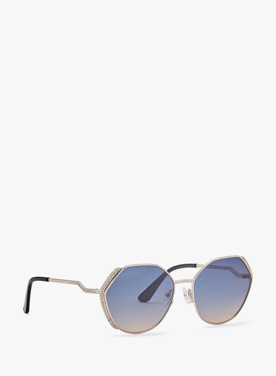 Uv-Protected Round Sunglasses