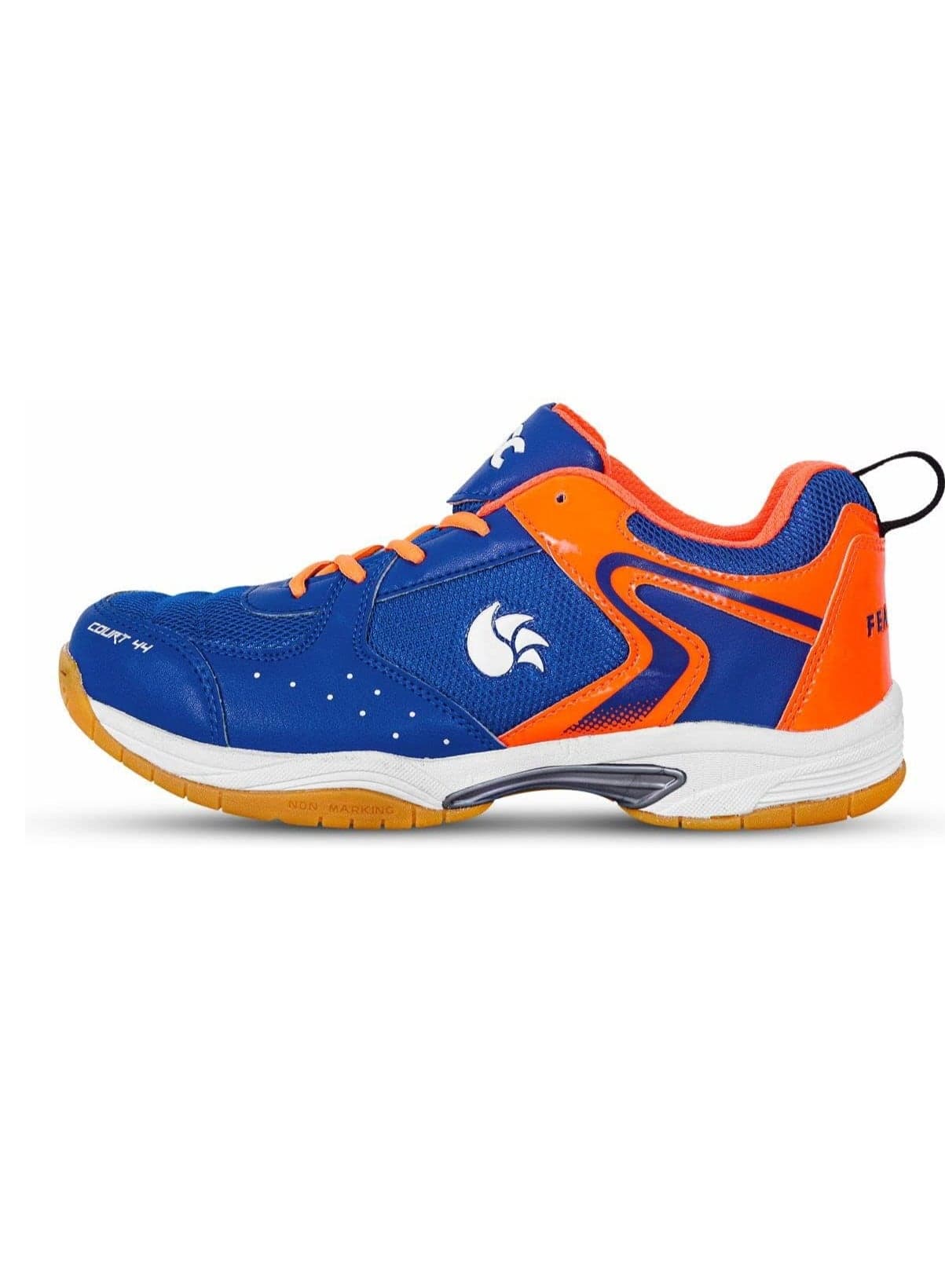 Court 44 Badminton Shoes | For Boys | With Natural Crape Rubber Non Marking Outsole | Comfortable & Lightweight