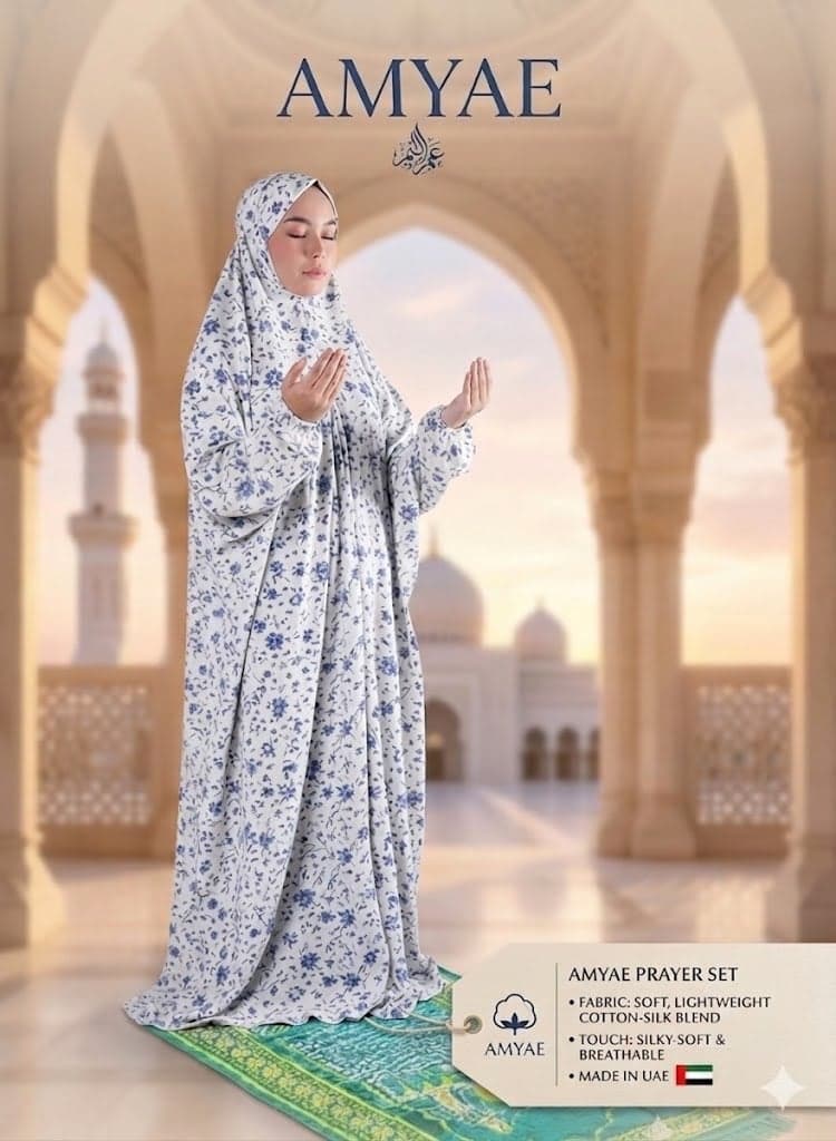 One Piece Islamic prayer dress women with long sleeve - Prayer Clothes for Women - Namaz Prayer Dress Abaya For women - Jilbab 1 piece, Umrah essentials for women - Prayer set different design Salah Dress Namaz Wear