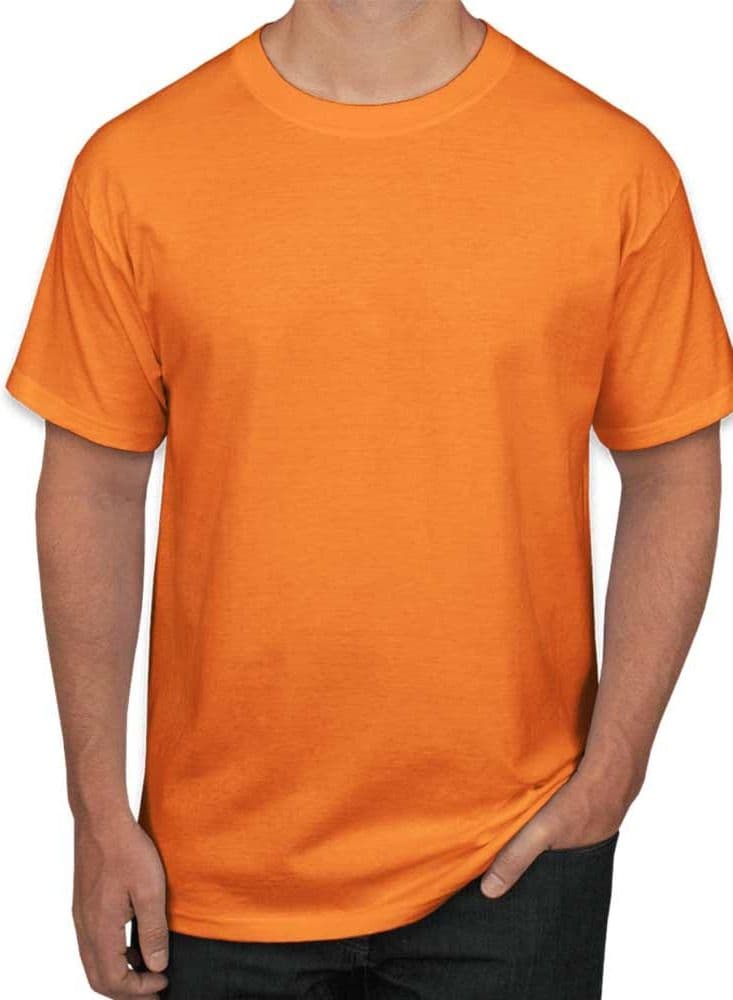 Plain round neck t-shirts for men