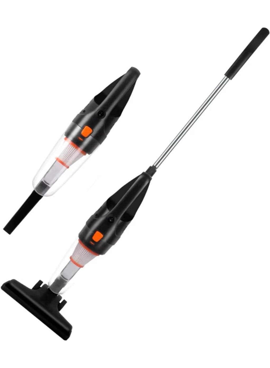 Vacuum Cleaner 2-in-1 Handheld & Stick | 600W Powerful Suction 11,000Pa | Lightweight Vacuum Cleaner for Home, Car & Kitchen | 4m Cord, 0.5L Dust Bin – Black