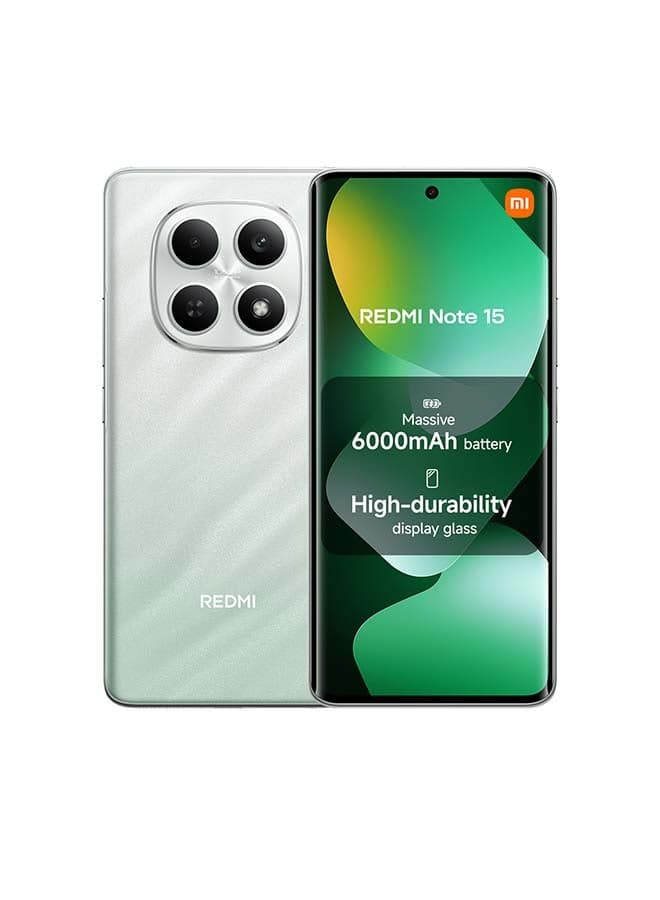 Redmi Note 15 Dual SIM 4G Forest Green 8G RAM 256GB - Global Version