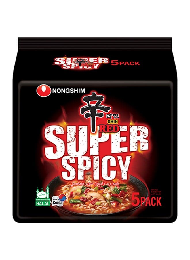 Shin Red Super Spicy Noodle
