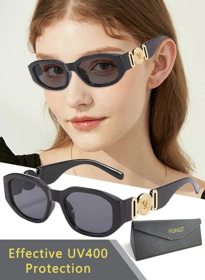 Trendy Irregular Sunglasses for Women Men UV400 Protection