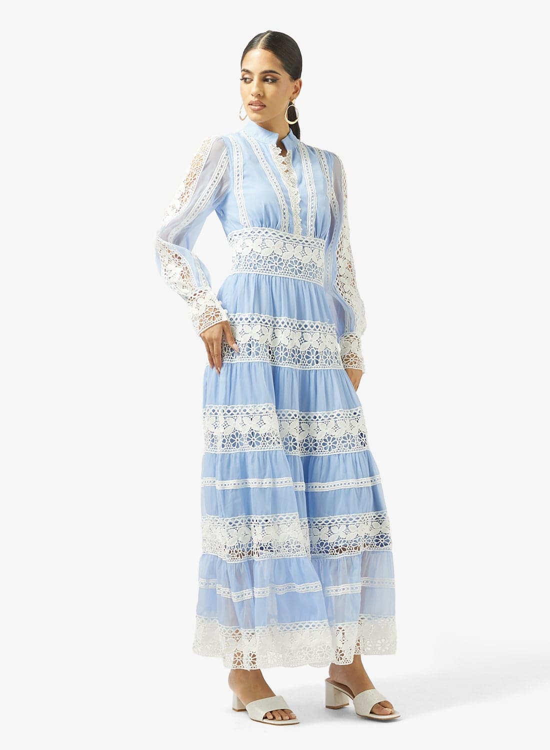 Lace A-line Dress
