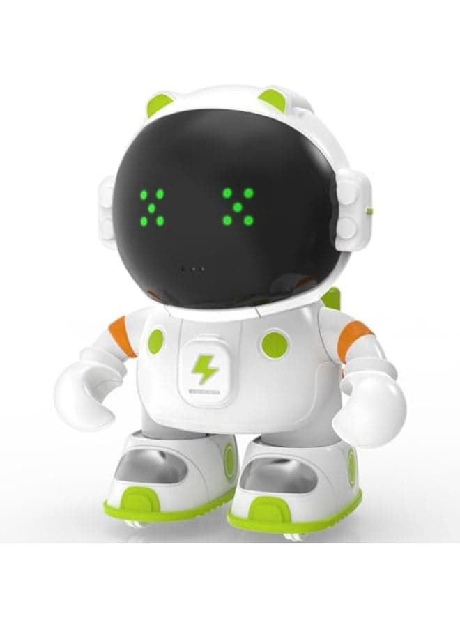 Robots Toys for Kids, Rechargeable Interactive Talking Smart Toy Robot for Boys Girls Age 2 3 4+ with Touch Sense, Voice Control, Record, Dance, Sing, Toddlers Birthday Gift Toys