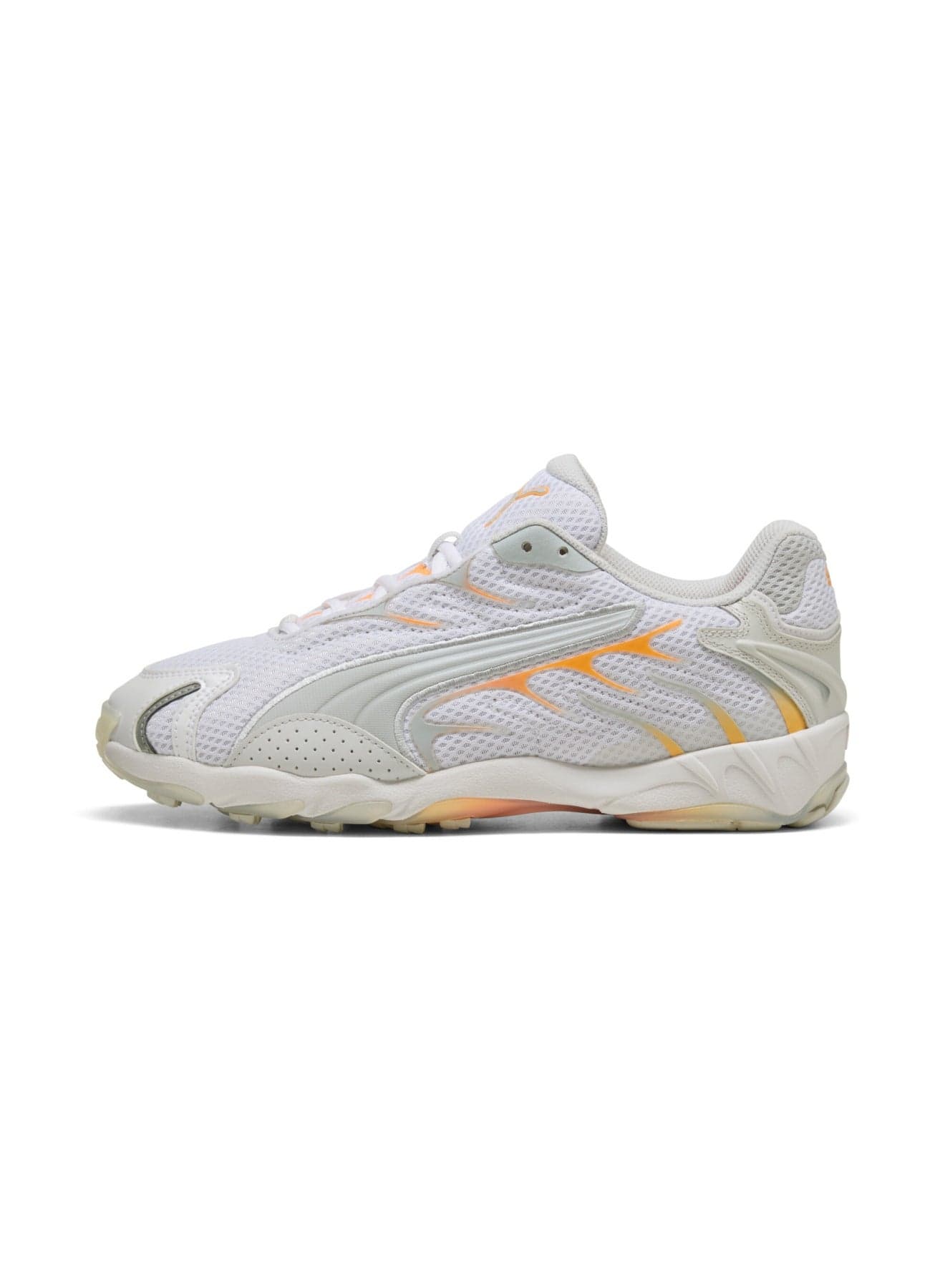 Inhale Mens White Sneakers
