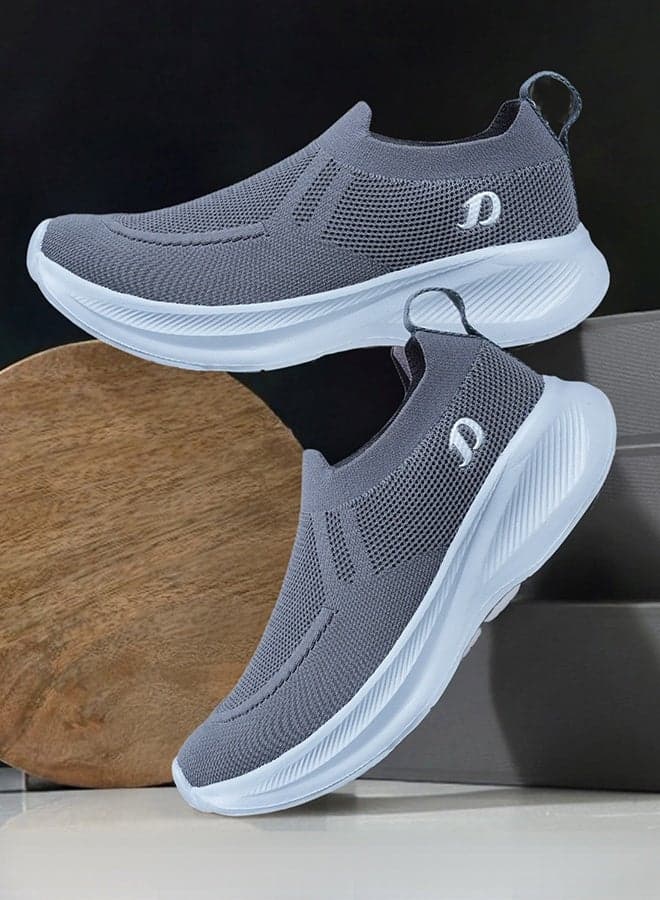 Slip On Walking Shoes for Men | Lightweight Breathable Comfort Daily Wear Casual Sneakers | Doctor Extra Soft D-2008