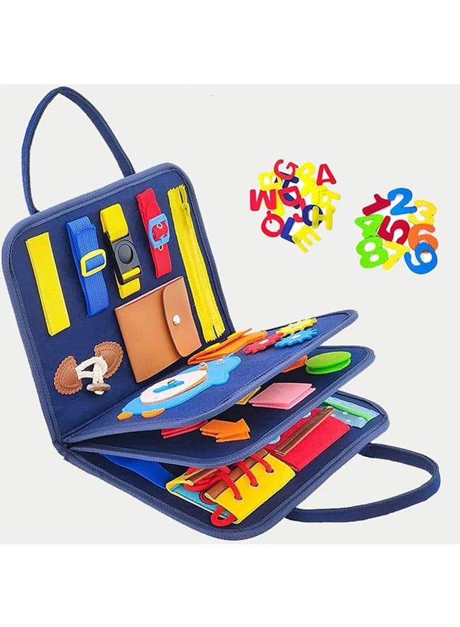 Toys for Toddlers, Dinosaur Toys for 3+ Year Old Boys Girls ,Busy Board for Toddlers Baby Sensory Toys Activities Board Educational Toys for 3+ Year Olds Gifts