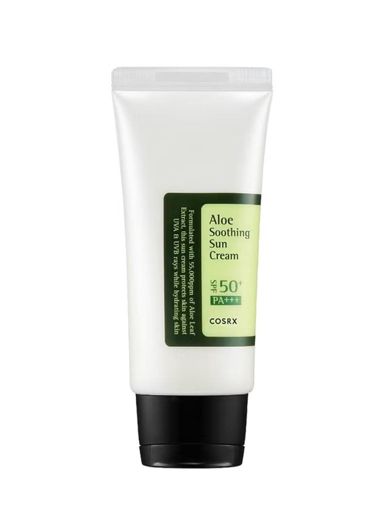 COSRX Aloe Sun Cream 50ml - Non-Greasy No White Cast