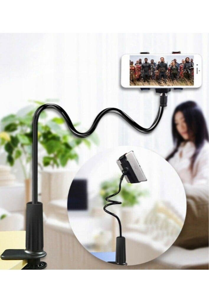 360º Gooseneck Flexible Lazy Bed Clamp Stand Holder Mount For iPad Tablet Phone