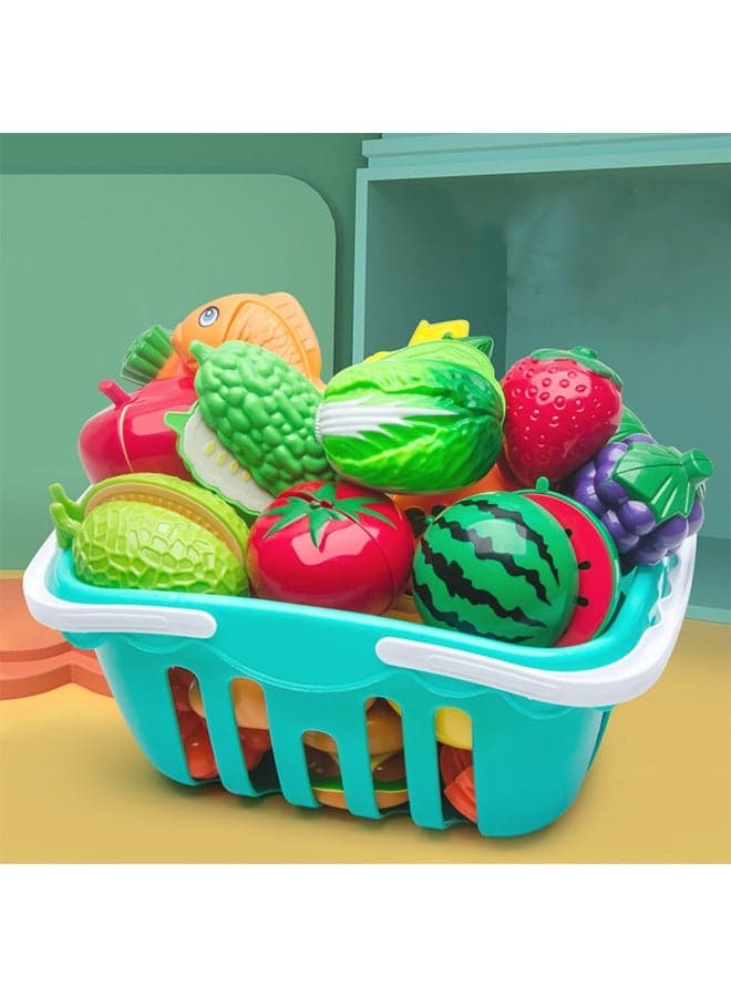 25-pieces Creative Kitchen Pretend Play Toy Set With Non-toxic Material for Kids