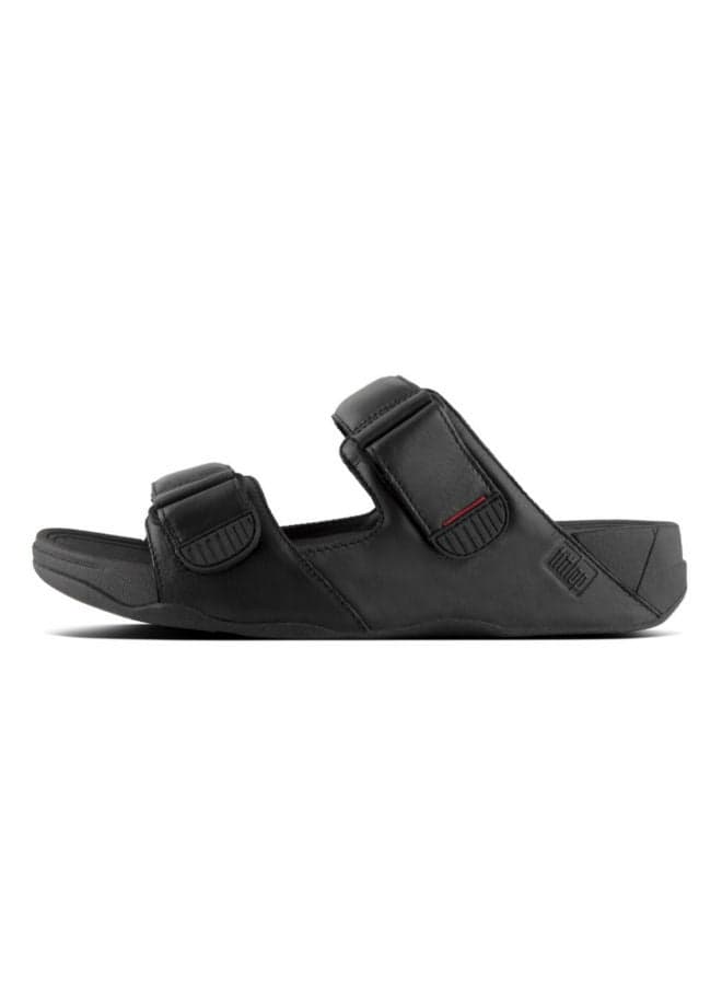 049-158 Fitflop Mens Sandals GOGH MOC SLIDE L05-001 Black
