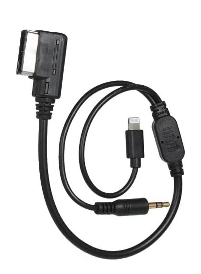 AUX Interface Adapter With Line Fit For Audi VW/MDI/AMI/MMI