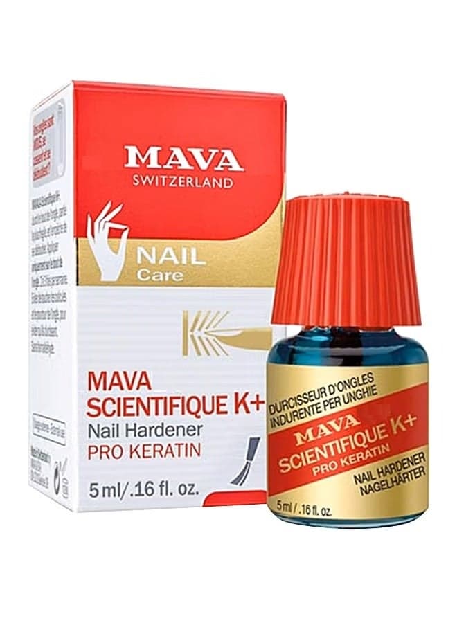 Mavala Scientifique K + Nail Hardener Blue/Red 5ml
