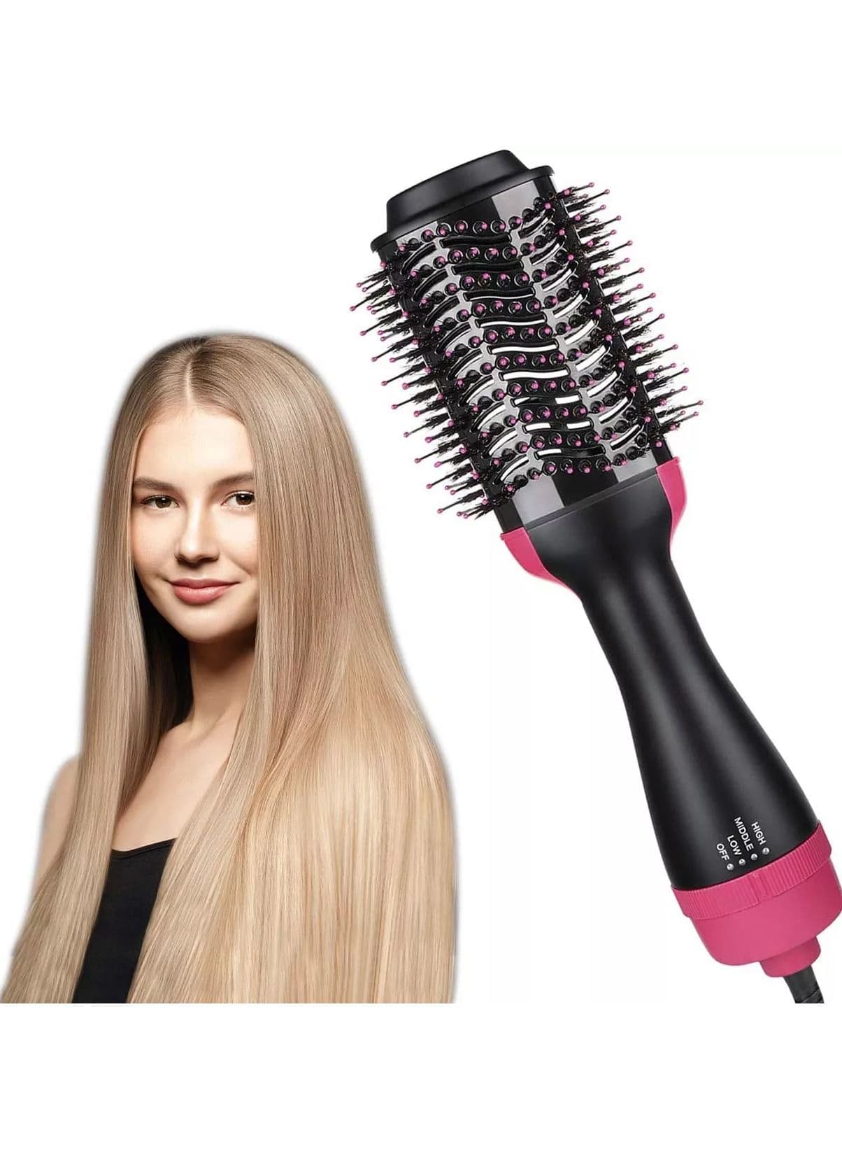 Hair Blower Brush One Step Hair Dryer & Volumizer Hair Dryer Brush Dryer Rotating Hot Air Brush Hair Dryer Hairbrush Blow Dryer Comb