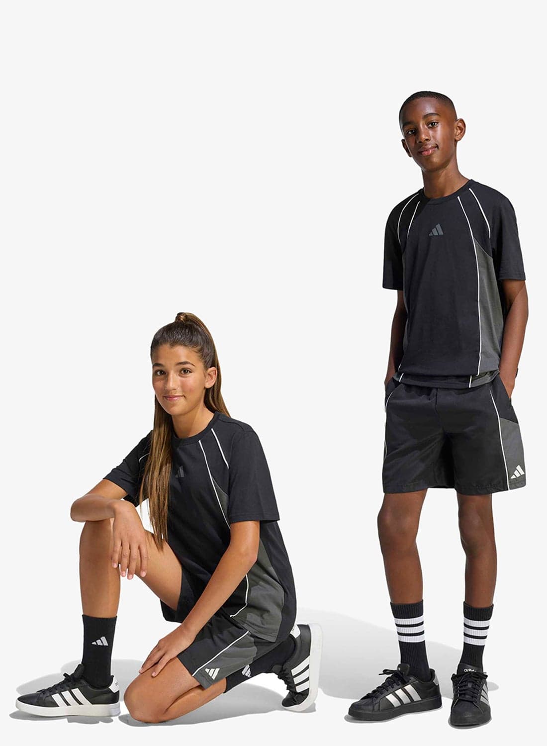 Youth Color Block Woven Shorts
