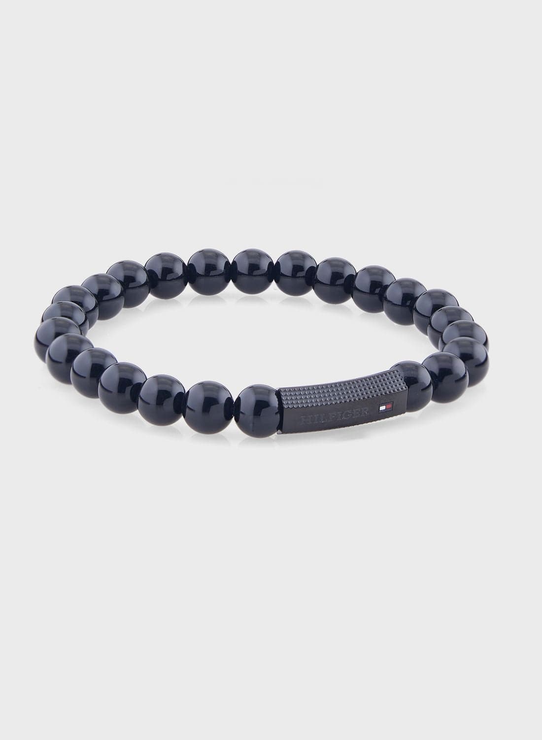 Mens Beaded Bracelet With Onyx Stones - 2790581