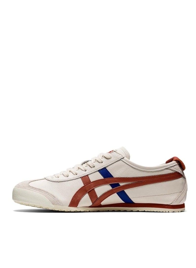 Mexico 66 Colorblock Sneakers White/Brown Red/Blue