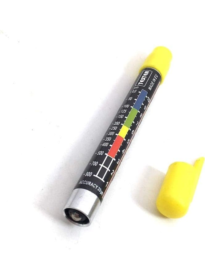 Car Paint Thickness Gauge Pen – Waterproof Magnetic Coating Tester, 20 Micron Precision, No Battery Auto Paint Inspection Tool for Repaint & Damage Detection