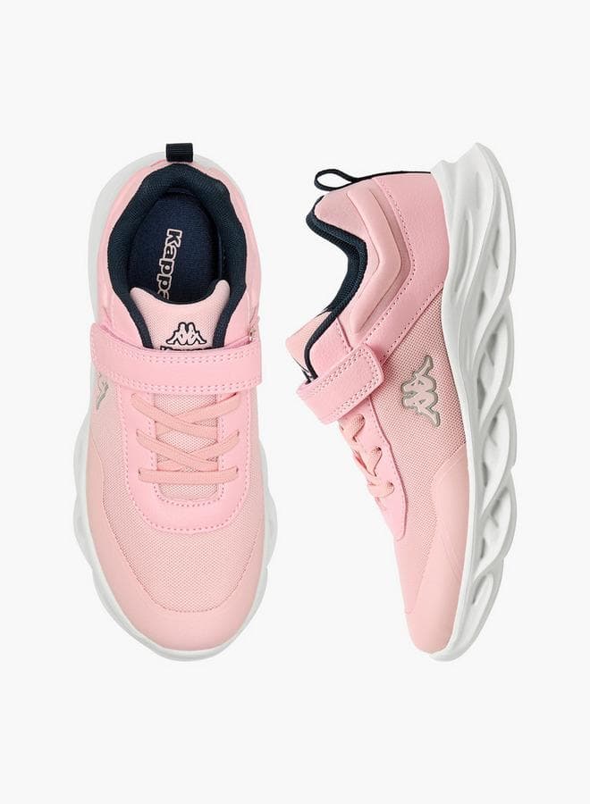 Girls Hook & Loop School Sports Shoes
