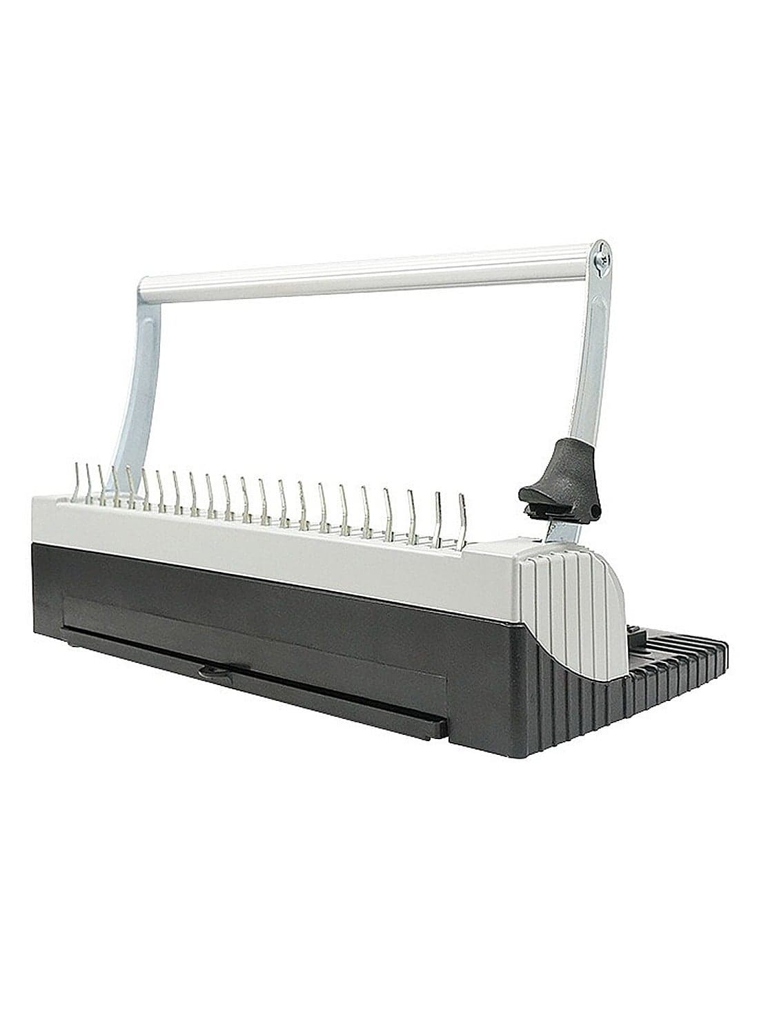 Binding Machine 21-Hole Comb Punch Binder Machine for Letter Size / A4 / A5 Paper Easy to Punch Handle Adjustable Margin