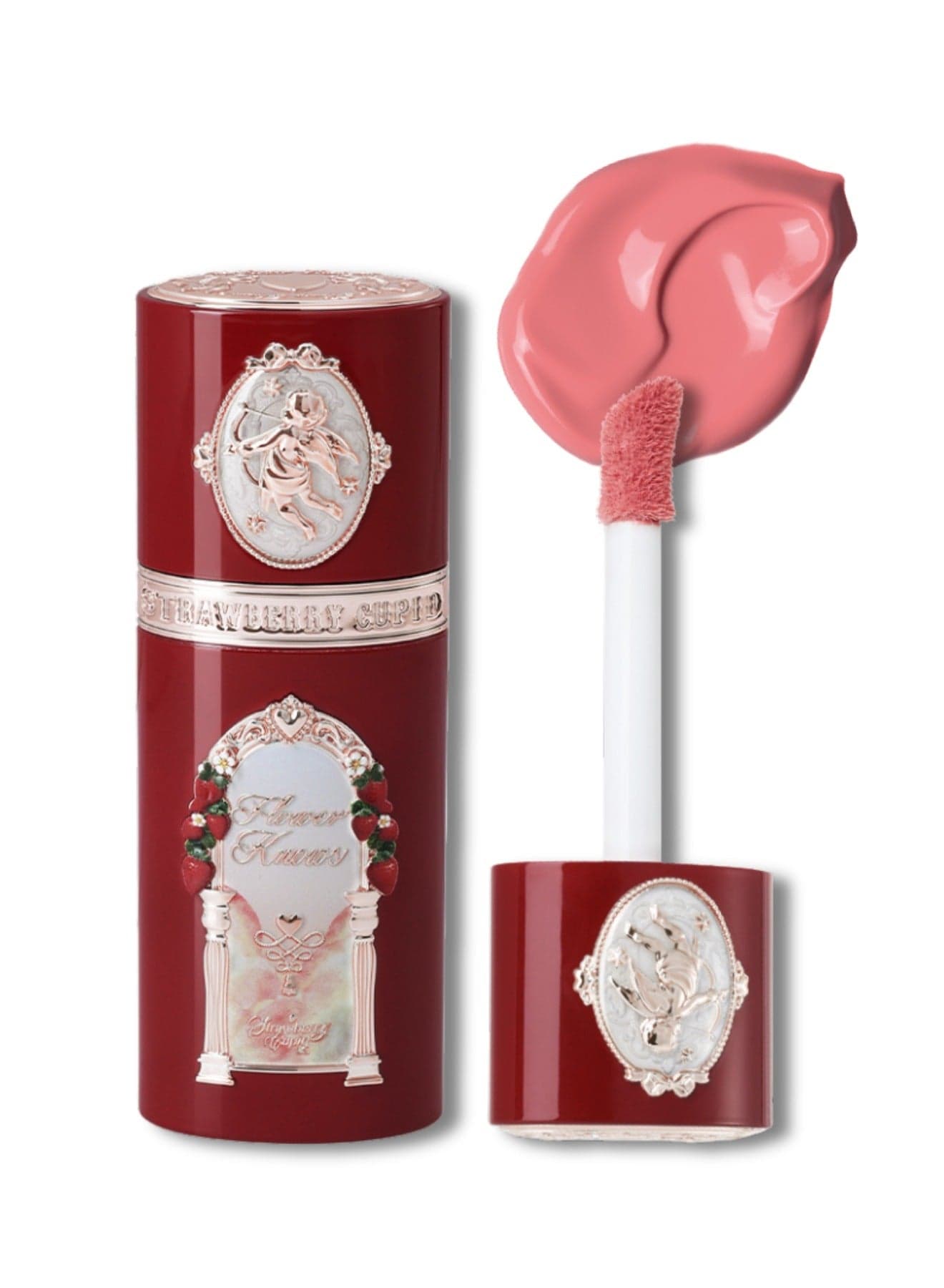 Strawberry Cupid All Day Glow Liquid Blush Second-Skin Milky Texture Hydrating & Long-Lasting (04 Apple Glow)