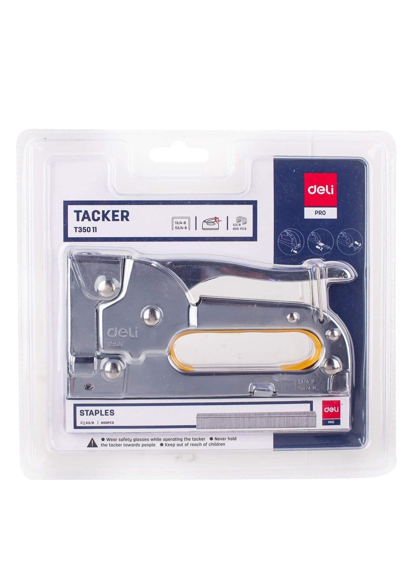 Full Metal Tacker With Staple Pins