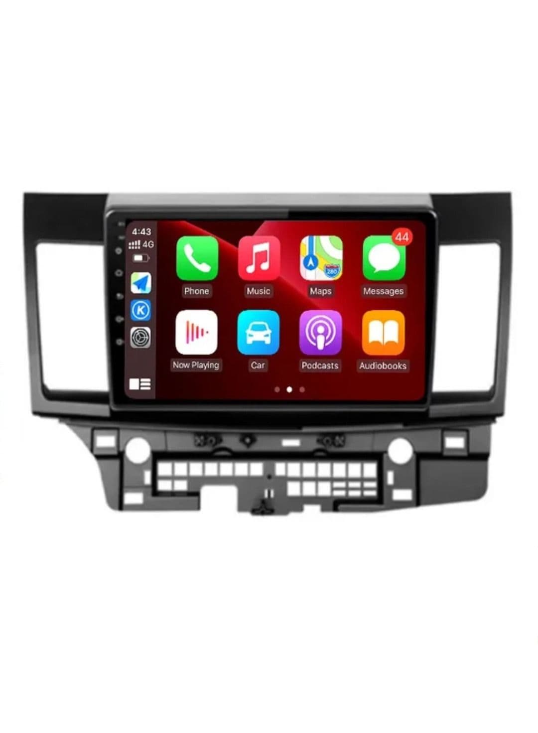 Android Car Stereo for Mitsubishi Lancer – 4GB RAM QLED Touch Screen | Wireless Apple CarPlay & Android Auto | DSP Sound | Bluetooth | AHD Camera & SIM Card Support