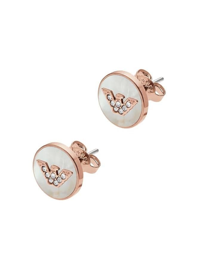 Logo Stud Earrings