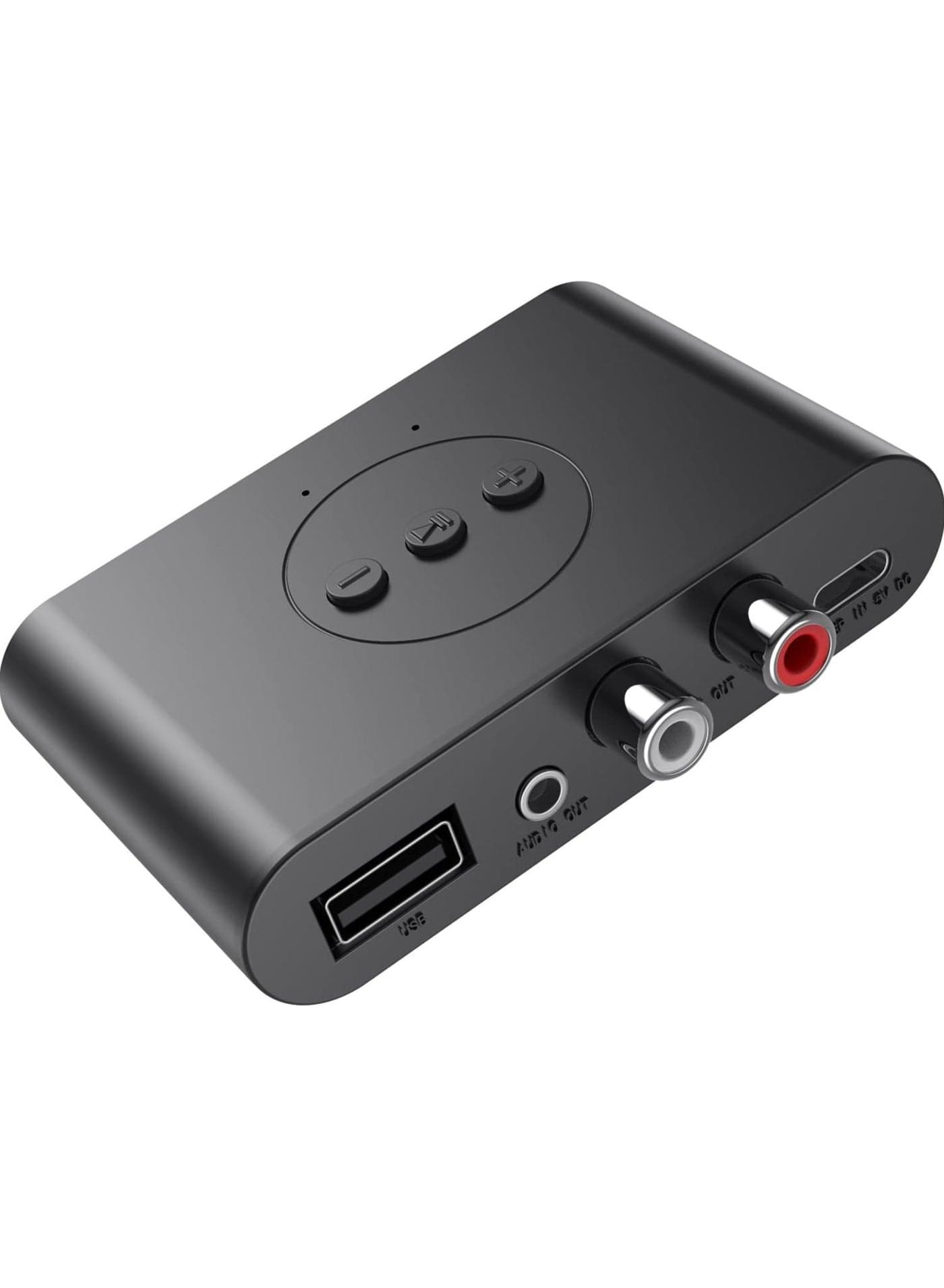 Bluetooth 5.3 Audio Receiver U Disk RCA 3.5mm 3.5 AUX Jack Stereo Music Wireless Adapter with Mic For Car Kit Speaker Amplifier