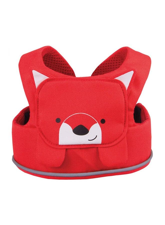 Trunki ToddlePak Felix Fox Red Toddler Walking Reins and Safety Harness Backpack, Adjustable Design with Secure Strap for Travel and Outings