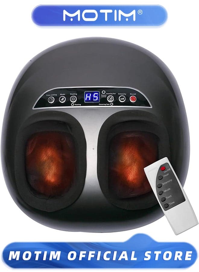 Foot Massager for Plantar Fasciitis and Tired Muscles Foot Massager Machine with Heat and Remote Feet Massager for Neuropathy Pain Relief and Circulation