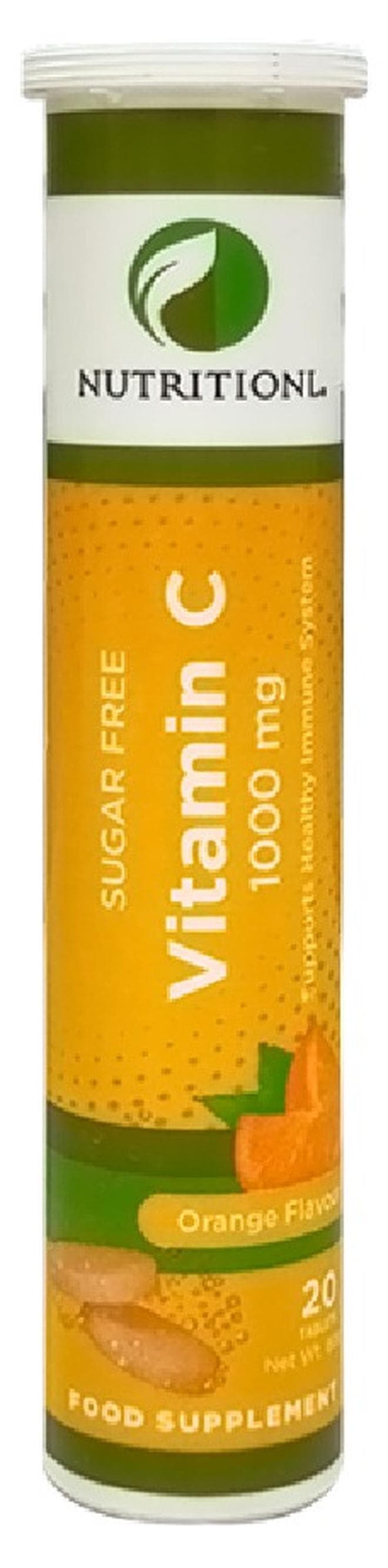 Vit C 1000Mg Orange Flav Efferv 20 Tablets
