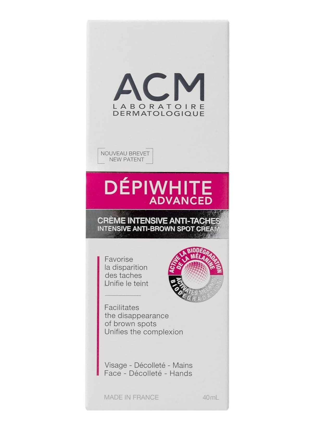 ACM Laboratoire dermatologique Wockhardt-Acm Depi White Advanced Depigmenting Cream - 40Ml