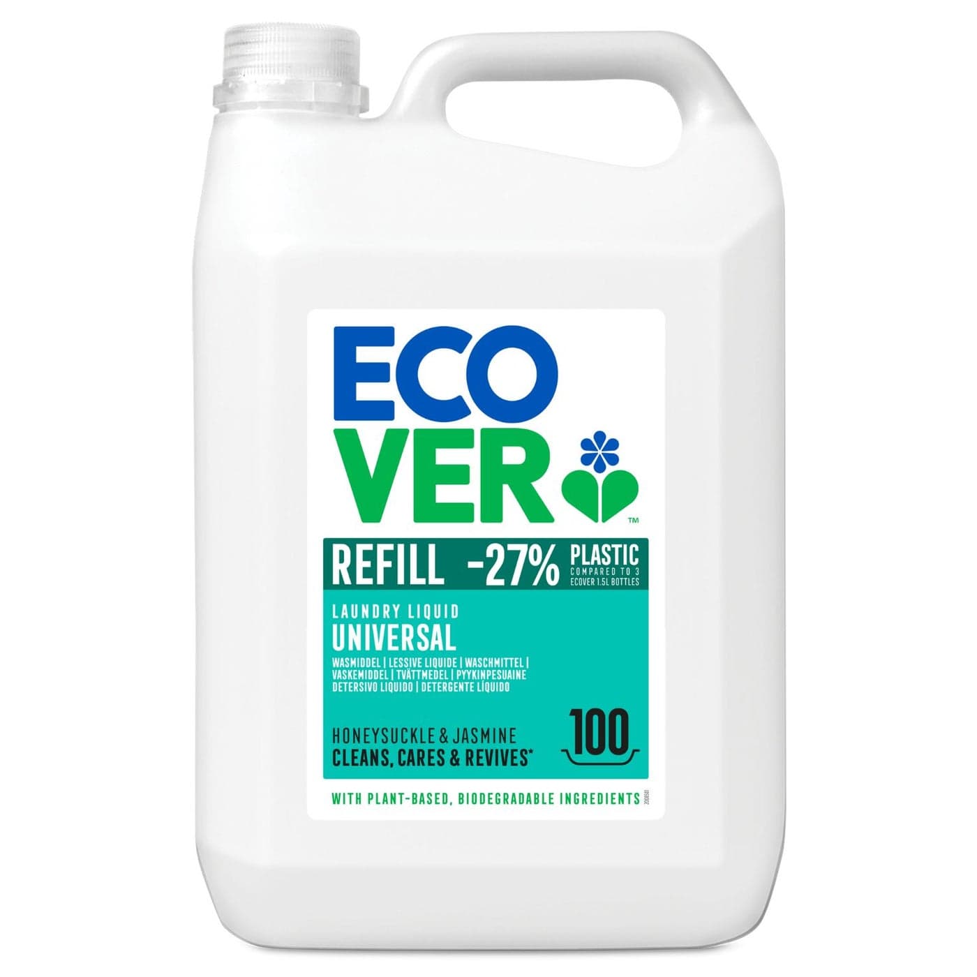 Laundry Liquid Refill Honeysuckle and Jasmine - 5 Litre