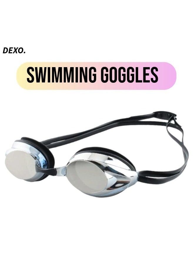 Jet 2.0 Mirror Swimming Goggles – Anti-Fog, UV Protection, Leakproof Silicone Fit, Low-Profile Design for Training & Outdoor Swimming