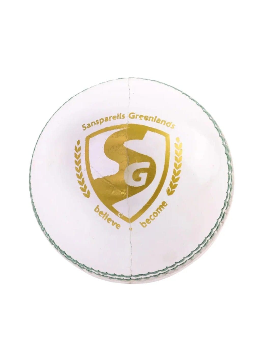 SG Club Cricket White Leather Ball